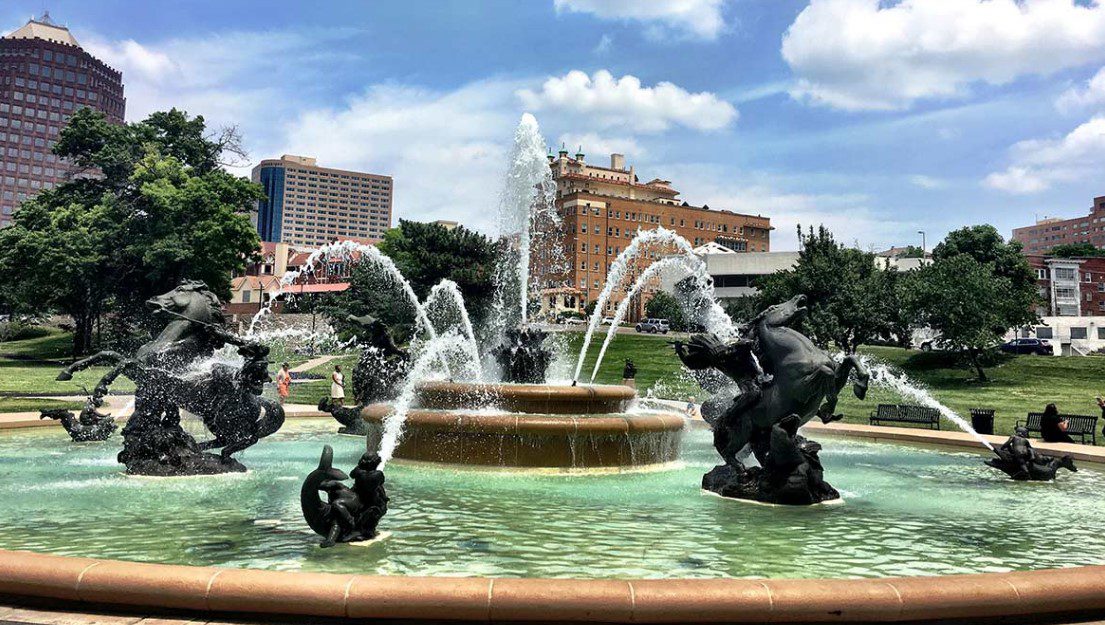 City of Fountains One of the fountains KC is famouns for
